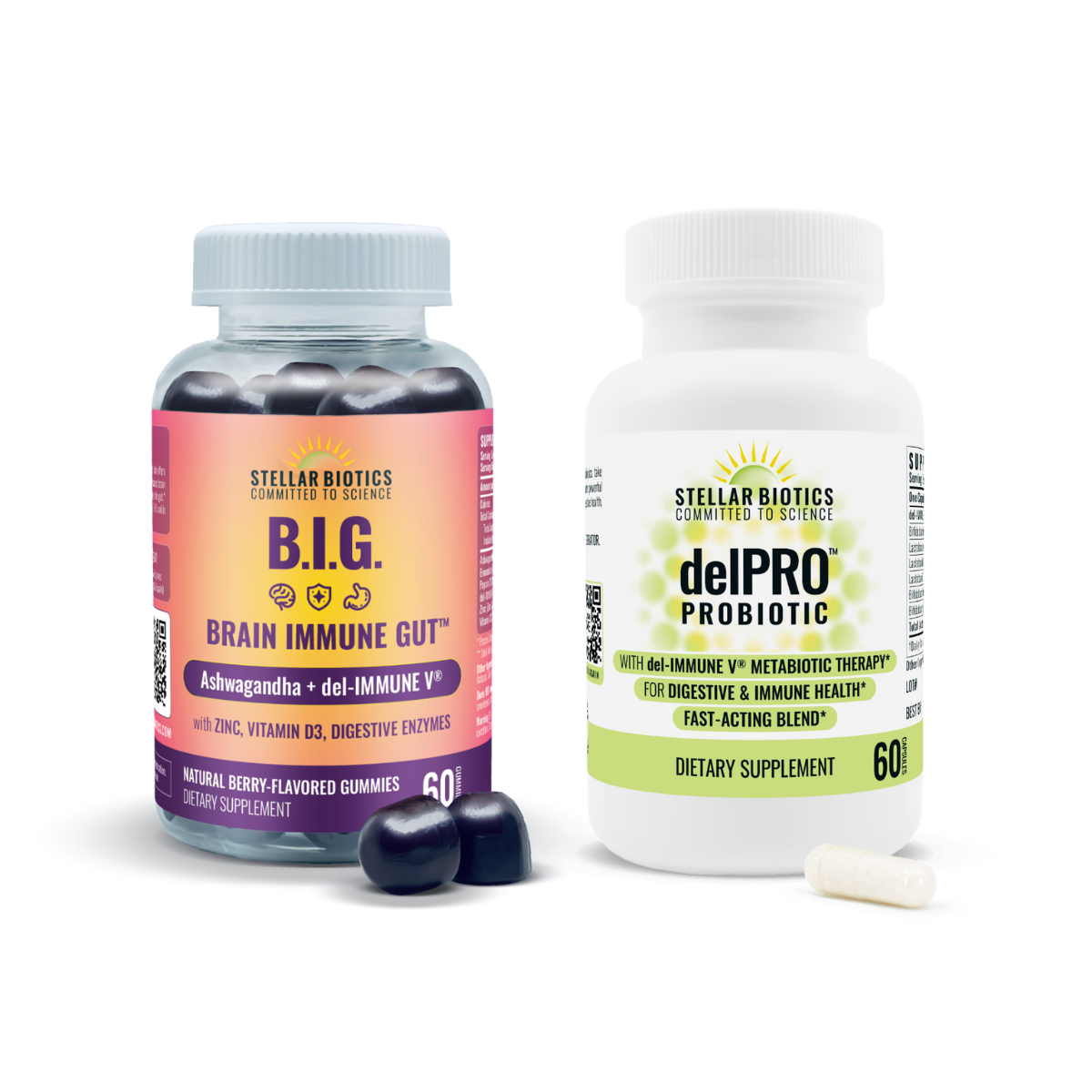 connect+ bundle brain immune gut delpro probiotic