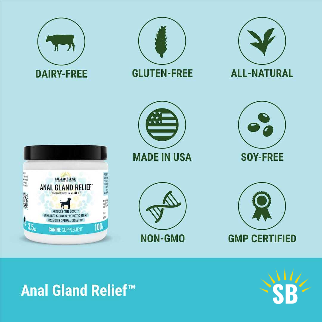 Anal Gland Relief™ for Dogs – Stellar Biotics